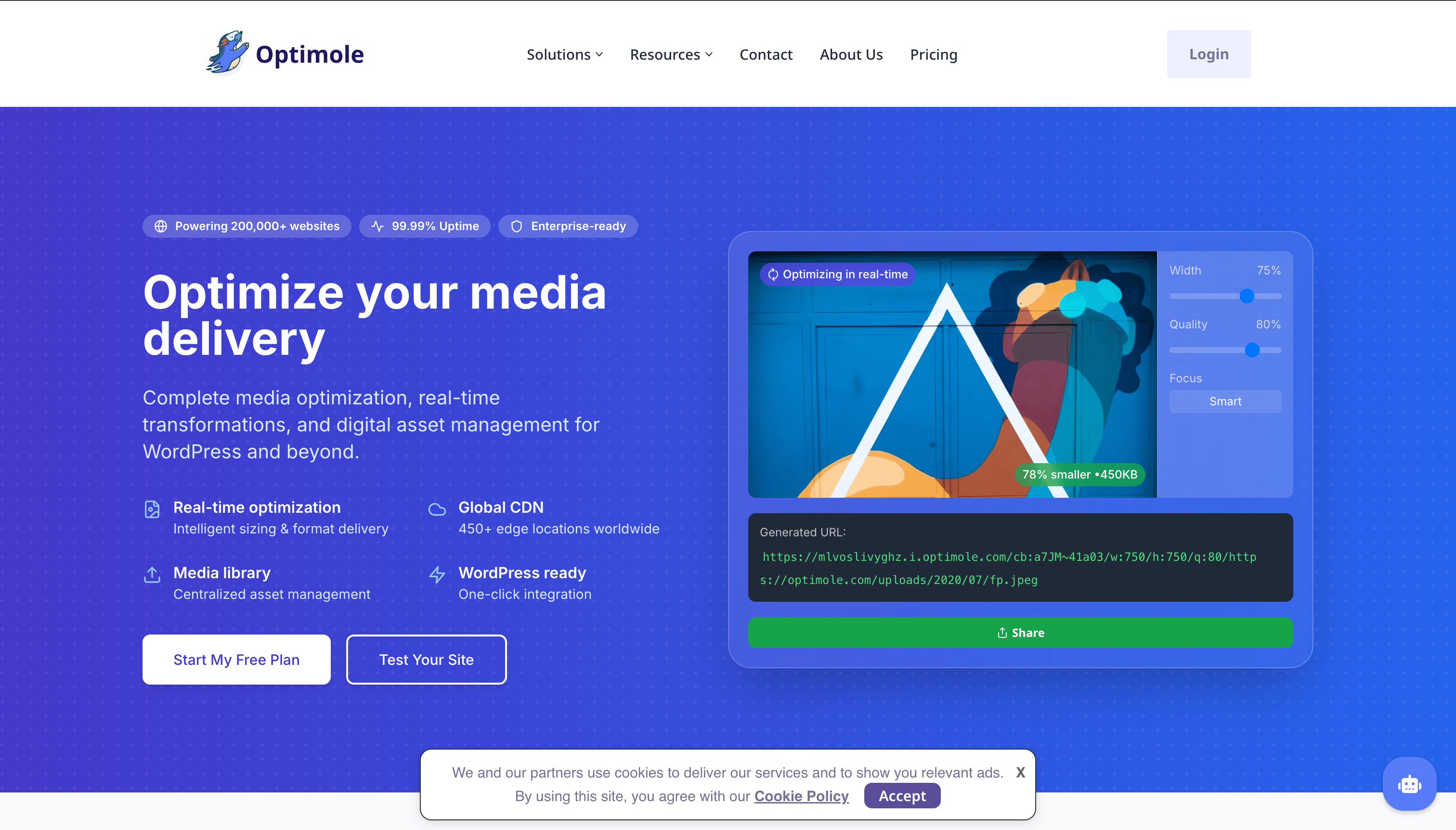 Optimole WordPress Plugin